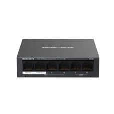 Коммутатор настольный Mercusys MS106P с 6 портами 10/100 Мбит/с (4 порта PoE+)