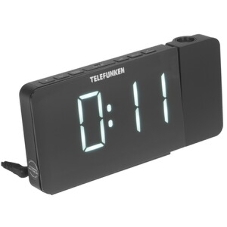 Радиочасы с будильником TELEFUNKEN TF-1709 (черный с белым)