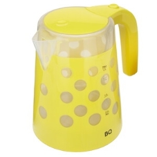 Чайник электрический BQ KT1713P Yellow. Мощность:2200 Вт, Объем 1,7л, LED подсветка