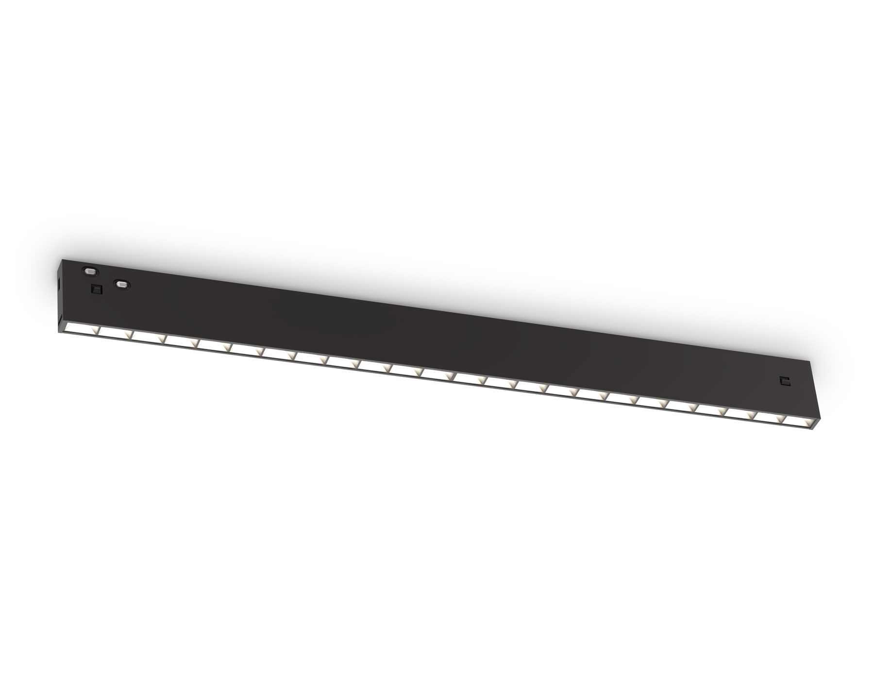 Трековый светильник GL2340 BK черный IP20 20W 3CCT 3000-6400K 48V 400*10*37