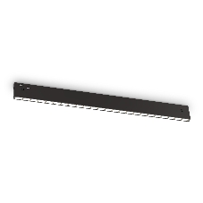 Трековый светильник GL2340 BK черный IP20 20W 3CCT 3000-6400K 48V 400*10*37
