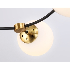 Светитльник Ambrella Light TR2548/5 BK/SB черный/бронза E27/5 max 60W 950*600*450
