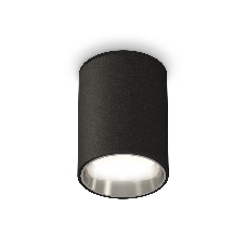 Светильник Ambrella Light XS6313022 SBK/PSL черный песок/серебро полированное MR16 GU5.3 (C6313, N6112)