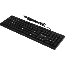 Клавиатура проводная Defender Daily HB-162, USB, черный