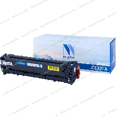 Картридж лазерный NVPrint совместимый HP CE321A Cyan для LJ Color CP1525 (1300k)