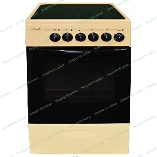 Плита электрическая Лысьва EF4002MK00 кремовый стеклокерамика (без крышки)