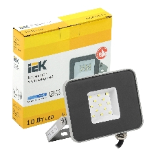 Прожектор IEK LPDO701-10-K03 СДО 07-10 светодиодный серый IP65 6500 K IEK