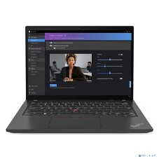 Ноутбук Lenovo ThinkPad T14 Gen 4 i7-1355U 16Gb SSD 512Gb Intel UHD Graphics 14 WUXGA IPS TS Cam 39.3Вт*ч Win11Pro(ENG) KBD RU\ENG Черный 21HD0077US