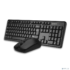 Комплект клавиатура+мышь A4Tech 3330N беспроводной, USB, 1200 DPI, чёрный