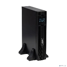 Источник бесперебойного питания Бастион SKAT-UPS 1000-RACK-ON-2X9 P3 Online, синус, 1000ВА/1000 Вт, стойка/на пол, 2xSchuko, встр. АКБ 24В (2x9 Ач), SNMP/USB/RS-232/EPO, доп блок до 4 шт SKAT BC 24/18S3, МПТ (8760)