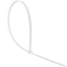 Стяжки Cablexpert NYT-550x7.6 пластиковые 550 мм х 7,6 мм, белые (100 шт.)