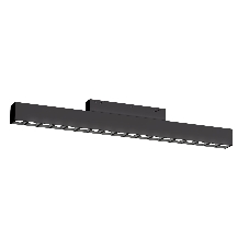 Трековый линейный светильник Ambrella light GL4505 BK черный IP20 18W 3CCT 3000-6000K SMART 48V 24° 328*22*25