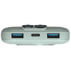 Портативный аккумулятор TOLT Lit KP128 Green, 10000mAh, 22,5W, fast charging and PD, green, CCC/ Powerbank TOLT Lit KP128 Green, 10000mAh, 22,5W, fast charging and PD, green, CCC