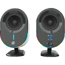 Акустическая система Оклик OK-303A 2.0 черный 20Вт BT