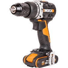 Дрель-шуруповерт Worx WX352, 20 В, 0 Ач, 60 Нм, бесщеточный, ударный