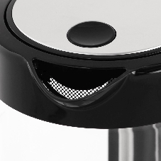Чайник электрический Bosch TWK70B03 черный, 1.7 л, 2400 Вт, скрытый нагревательный элемент