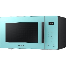 Микроволновая печь Samsung MG23T5018AN/BW голубой, 23 л, 800 Вт, переключатели - сенсор