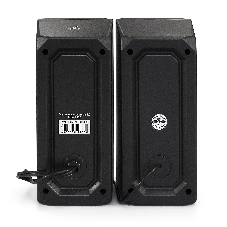 Акустическая система 2.0 ExeGate EX289686RUS Accord 220 (питание USB, 2х3Вт (6Вт RMS), 60-20000Гц, черный, RGb подсветка)
