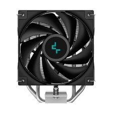 Кулер для процессора DEEPCOOL AG400 черный, 120 мм, алюминий/медь, 2000 об/мин, 31.6 дБ, 4 pin, 220 Вт, 150 мм