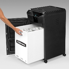 Шредер Fellowes AutoMax 350C (секр.P-4)/фрагменты/350лист./68лтр./скрепки/скобы/пл.карты/CD