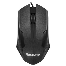 Мышь проводная ExeGate Professional Standard SH-8012 черный, 1000 dpi, USB, кнопки - 3