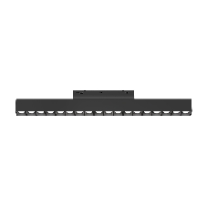 Трековый линейный светильник Ambrella light GL4505 BK черный IP20 18W 3CCT 3000-6000K SMART 48V 24° 328*22*25