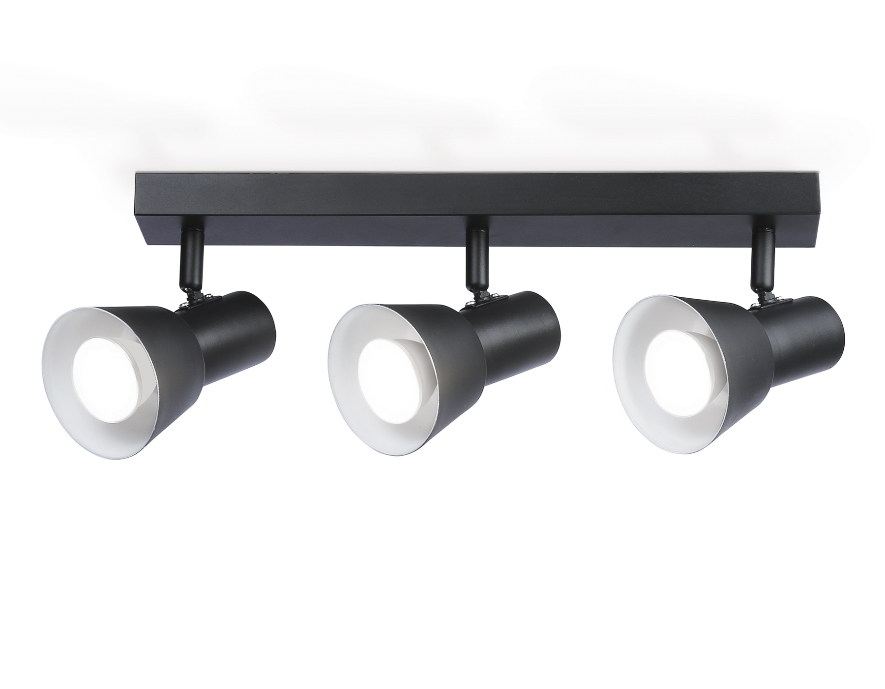 Светильник Ambrella light TA13122/3 BK/WH черный/белый GU10/3 max 12W 470*85*150
