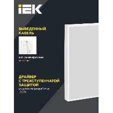 PRO Светильник ДВО 1002A 30Вт 4000К Ra>90 оп.  | LTP-DVO1-1002A-30-40-K01 | IEK