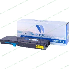 Картридж лазерный NVPrint совместимый Xerox 106R02233 Cyan для Phaser 6600/WC6605 (6000k)