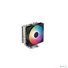 Кулер для процессора DEEPCOOL AG400 LED черный, 120 мм, алюминий/медь, 2000 об/мин, 31.6 дБ, 4 pin, 220 Вт, 150 мм