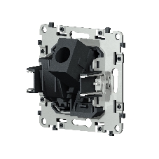 Механизм розетки компьютерной + TV оконечной RJ-45 (8P8C) CAT6/50-870 MHz 1dB с автоматической защитной шторкой QUANT VM195