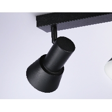 Светильник Ambrella light TA13122/3 BK/WH черный/белый GU10/3 max 12W 470*85*150