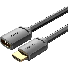 Кабель-удлинитель Vention HDMI High speed v2.0 with Ethernet 19F/19M - 3м