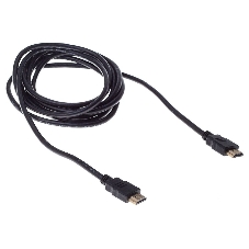 Кабель аудио-видео Buro HDMI (m)/HDMI (m) 1.8м. феррит.кольца позолоченные контакты черный Кабель аудио-видео Buro HDMI (m)/HDMI (m) 1.8м. феррит.кольца позолоченные контакты черный