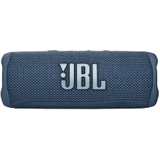 Портативная акустика JBL Flip 6 синий, Bluetooth 5.1, время воспроизведения 12 ч, емкость аккумулятора 4800 mAh, время заряда 2,5 ч, синий