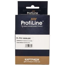 Картридж струйный ProfiLine PL-PGI-1400XLBK для принтеров Canon MB2040/MB2140/MB2340/MB2740 с чернилами Black