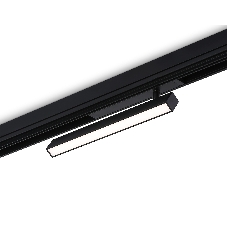 Управляемый светодиодный светильник для шинопровода Magnetic Ambrella light GL1332 BK черный IP20 18W 3000K-6400K 220V 120° 342*25*112 (Без ПДУ)