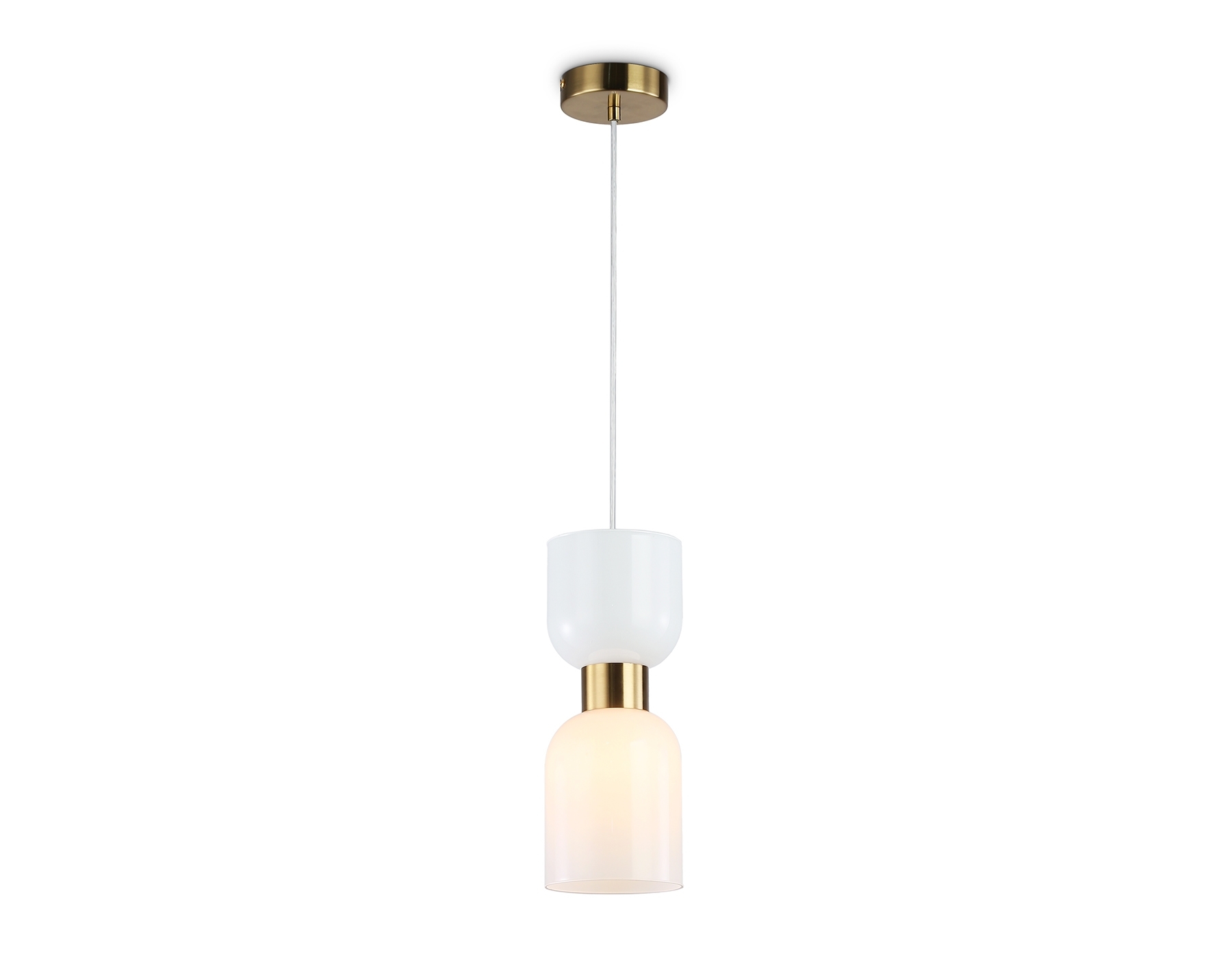Светильник Ambrella light LH56091 BS/FR латунь/белый матовый E14 max 60W D120*1500