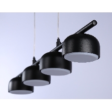 Светильник Ambrella light TN71039/4 BK черный GX53/4 max 12W 600*80*1100