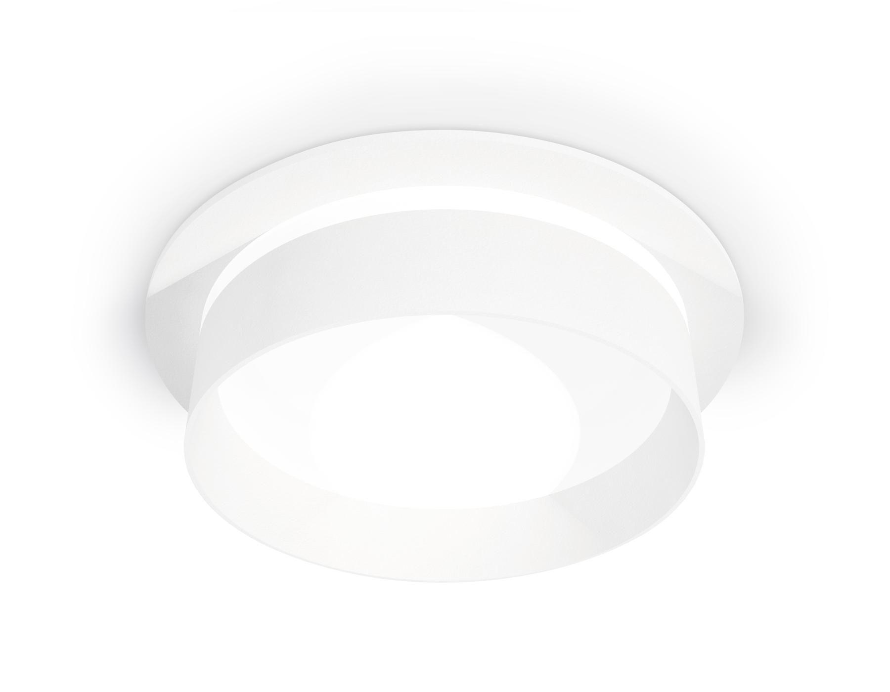 Комплект встраиваемого светильника Ambrella light XC8050020 SWH/FR белый песок/белый матовый GX53 (C8050, N8461)
