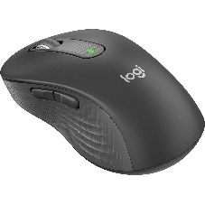 Мышь беспроводная Logitech Signature M650 L графитовый, 4000 dpi, радиоканал, Bluetooth, USB, кнопки - 5