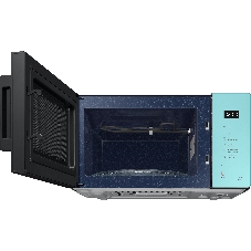 Микроволновая печь Samsung MG23T5018AN/BW голубой, 23 л, 800 Вт, переключатели - сенсор