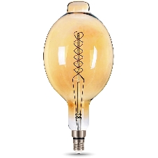 Лампа светодиодная филаментная Gauss Filament Vintage 8Вт цок.:E27 шар 220B 2400K св.свеч.бел.теп. (упак.:1шт)