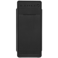 Компьютерный корпус Miditower ExeGate XP-332 Black, ATX, (XP400, Black,120мм), 2*USB, Audio
