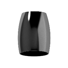 Корпус светильника C1123 DCH черный хром D70*60*H100mm MR16 GU5.3