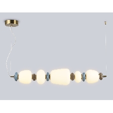 Светильник Ambrella light LH53176 SB/WH бронза/белый 26W 3000K 960*170*1230