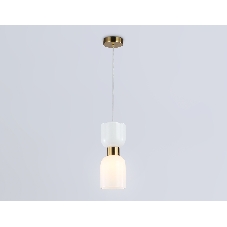 Светильник Ambrella light LH56091 BS/FR латунь/белый матовый E14 max 60W D120*1500