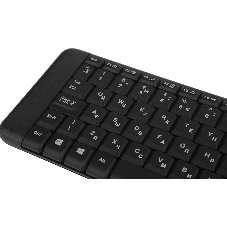 Комплект клавиатура+мышь Logitech MK220 беспроводной, USB, 1000 DPI, чёрный