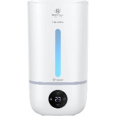 Увлажнитель воздуха Royal Clima PRIMAVERA RUH-PV350/5.0E-WT белый, 35 м², 5 л, ультразвуковой, производительность 350 мл/ч, гигростат, ароматизация, сенсорное управление, подсветка