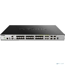 Коммутатор D-Link DGS-3630-28SC/A2ASI, 4×1 Гбит/с + 20×1 Гбит/с SFP + 4×10 Гбит/с SFP+, управляемый